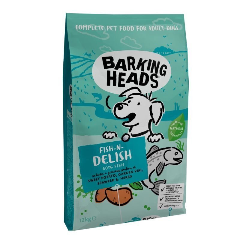 BARKING HEADS Fish N Delish GRAIN FREE 2kg