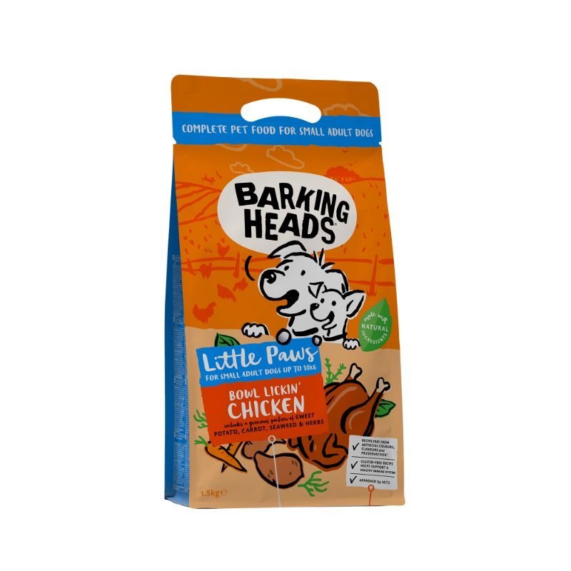 BARKING HEADS BOWL LICKIN’ CHICKEN GRAIN FREE 1.5kg