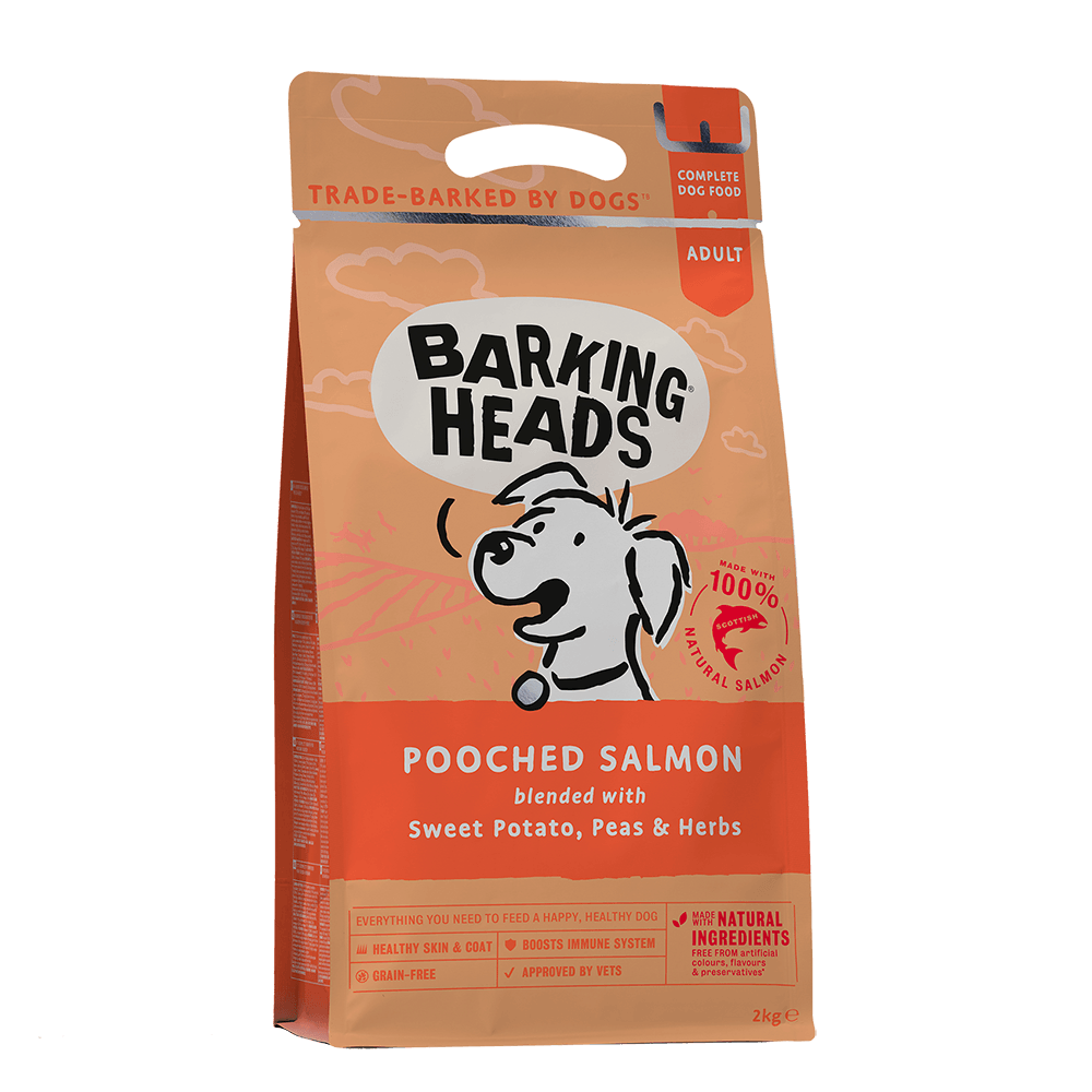 BARKING HEADS Hair Necessities Salmon pašaras šunims su lašiša 2-12 kg — attēls 2