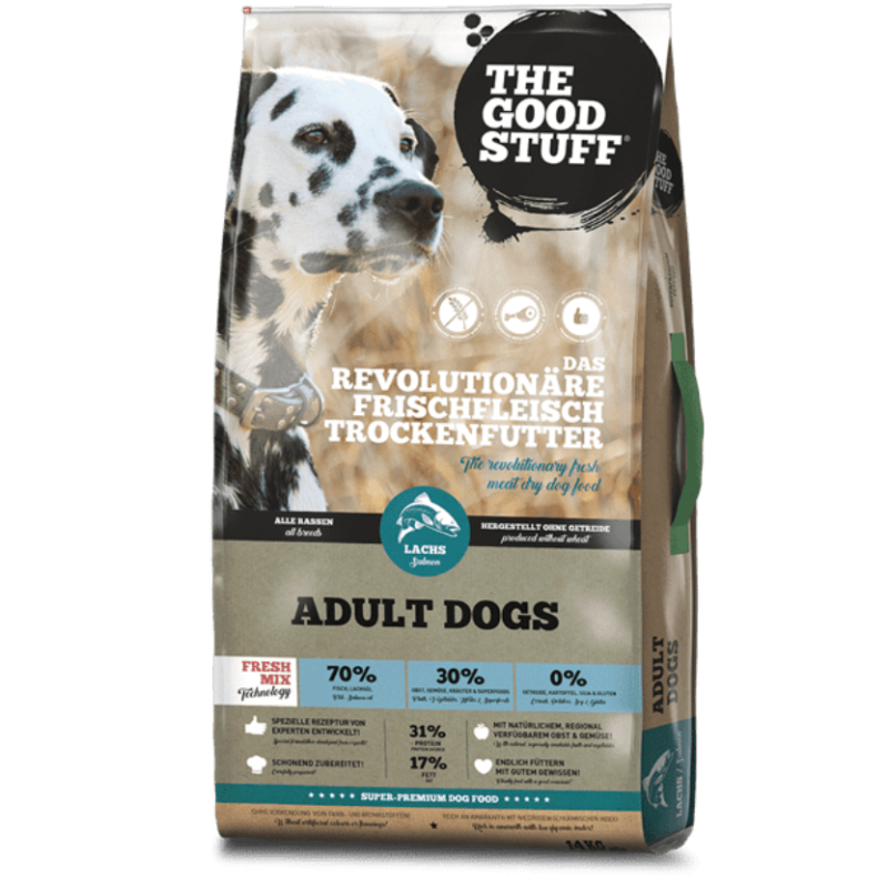 THE GOOD STUFF Adult su lašiša 2,5 - 12,5 kg