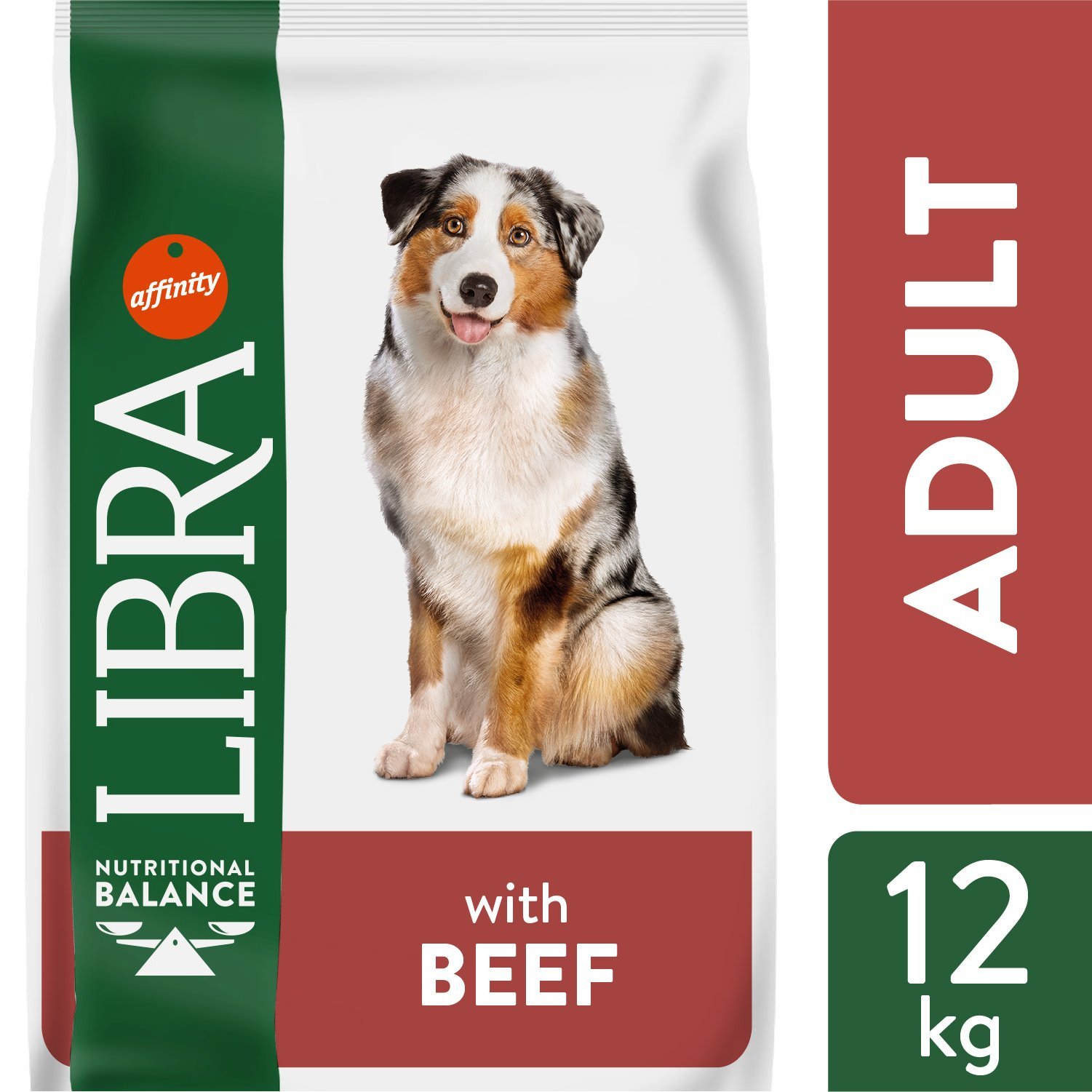 LIBRA DOG BEEF Pašaras Šunims Su Jautiena 12kg