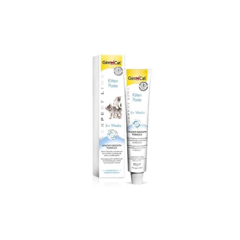 GIMCAT KITTEN PASTE EXPERT LINE Pasta Jauniems Kačiukams, 50 Gr