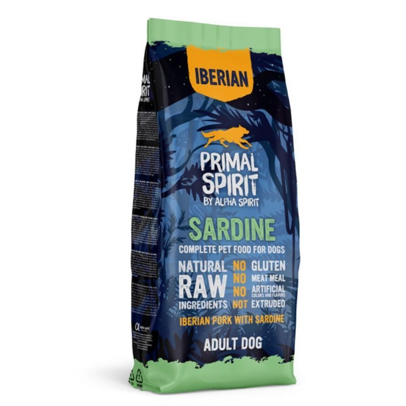 PRIMAL IBERIAN Sardin Pašaras Šunim Su Sardine 12kg